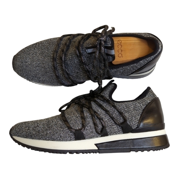 Urban Sport by J/Slides NYC Black Mara Sneaker Metallic Women's NWOB 10 - Picture 2 of 15